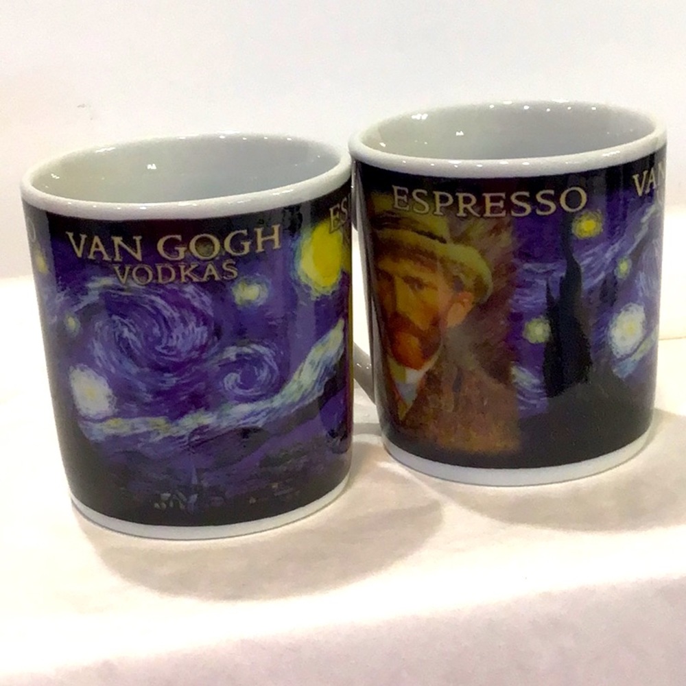 Van Gogh Espresso cups EUC